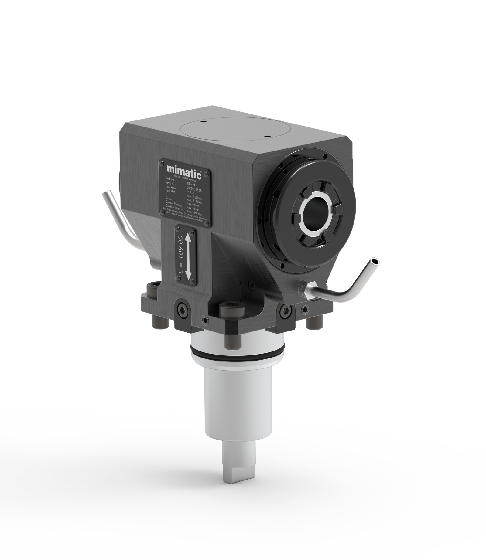 Angetriebenes Werkzeug BMT55 Winkel-Einheit 90°, 2-Spindler Angetriebenes Werkzeug BMT55 Winkel-Einheit 90°, 2-Spindler