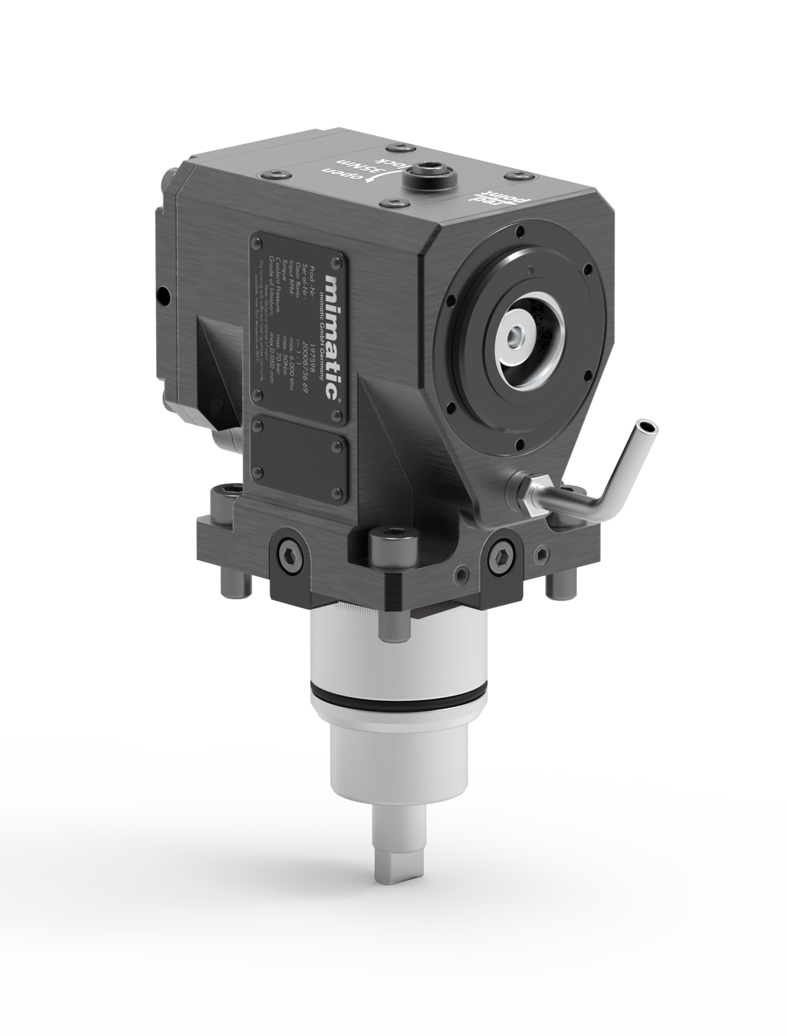 Angetriebenes Werkzeug BMT45 Winkel-Einheit 90° Angetriebenes Werkzeug BMT45 Winkel-Einheit 90°