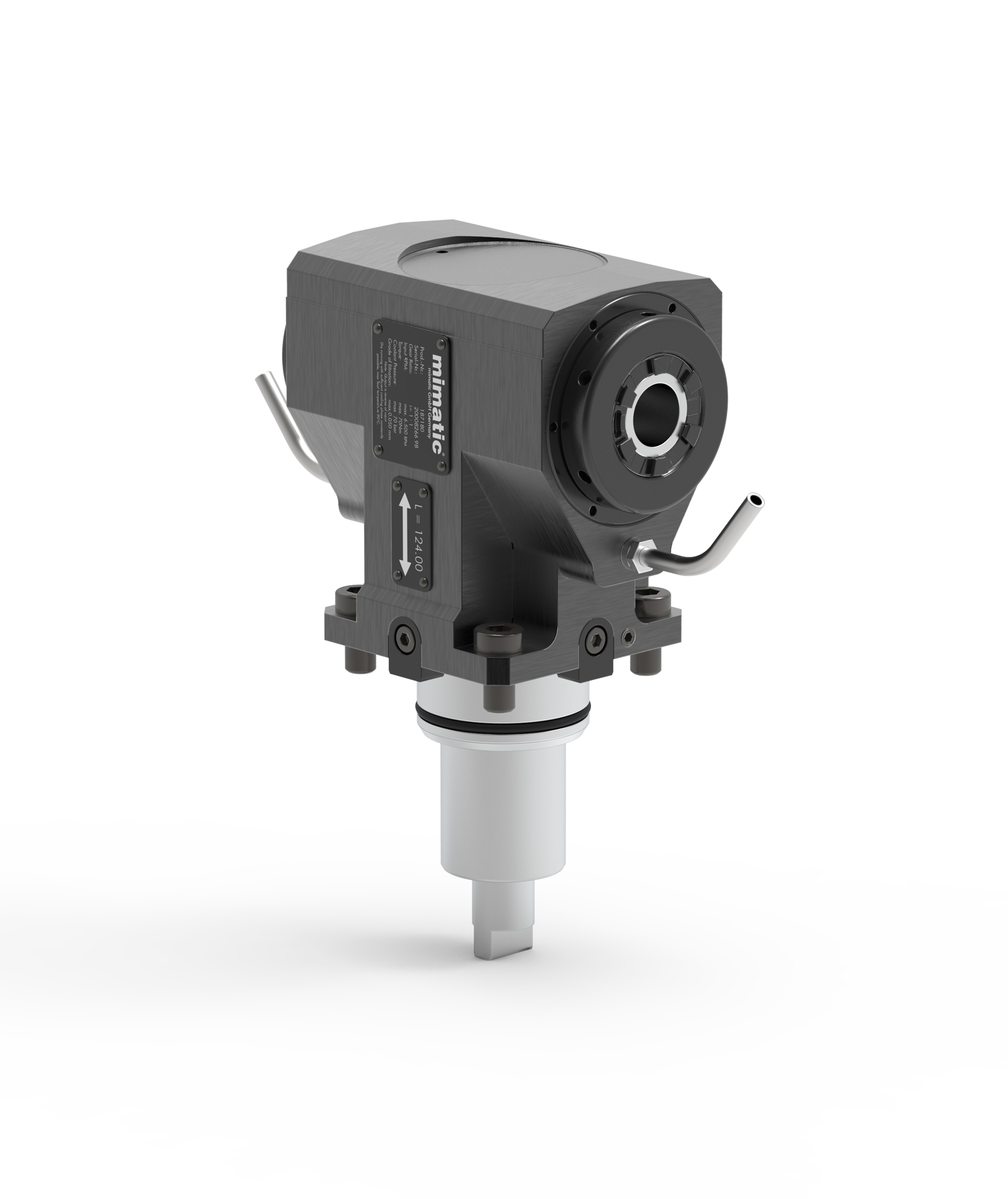 Angetriebenes Werkzeug BMT55 Winkel-Einheit 90°, 2-Spindler Angetriebenes Werkzeug BMT55 Winkel-Einheit 90°, 2-Spindler