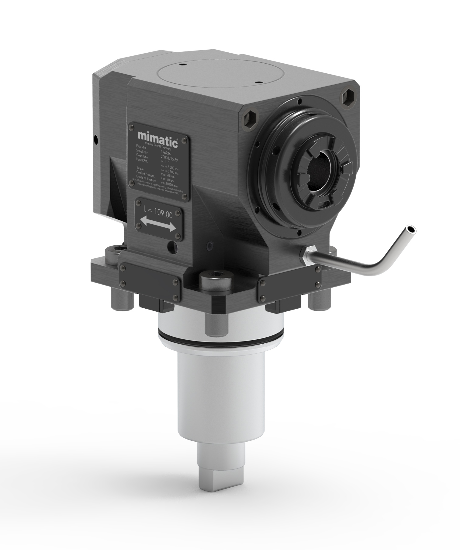 Angetriebenes Werkzeug BMT65 Winkel-Einheit 90° Angetriebenes Werkzeug BMT65 Winkel-Einheit 90°