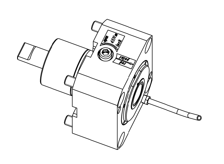 Angetriebenes Werkzeug BMT60 Gerade Einheit