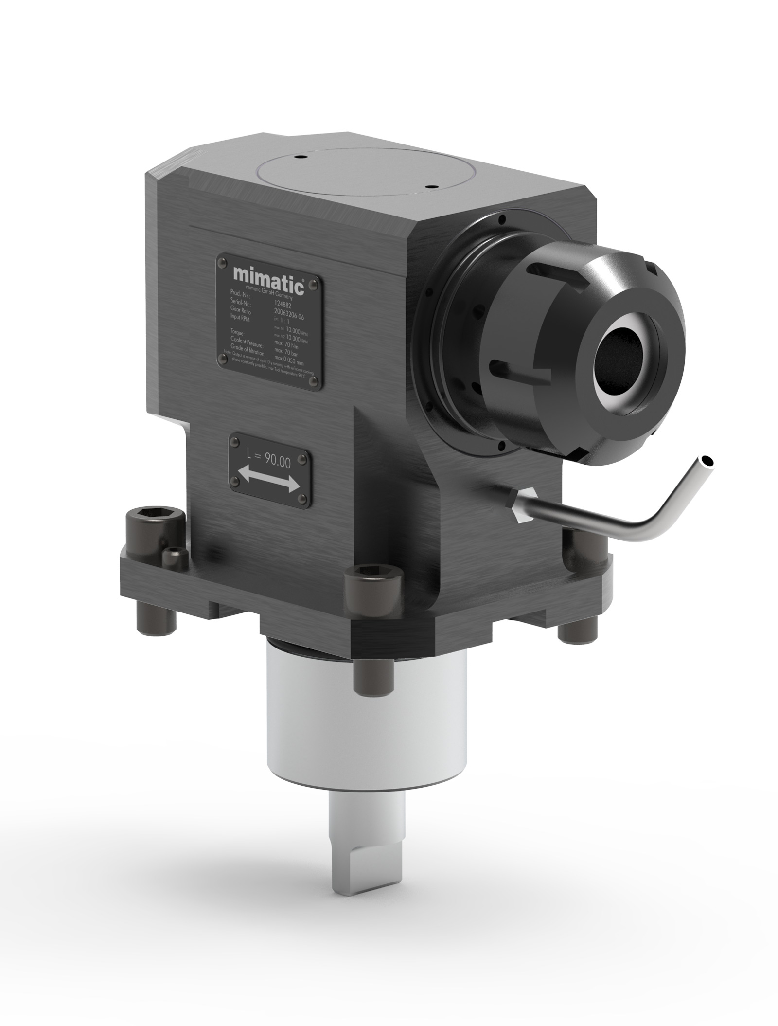 Angetriebenes Werkzeug BMT60 Winkel-Einheit 90° Angetriebenes Werkzeug BMT60 Winkel-Einheit 90°