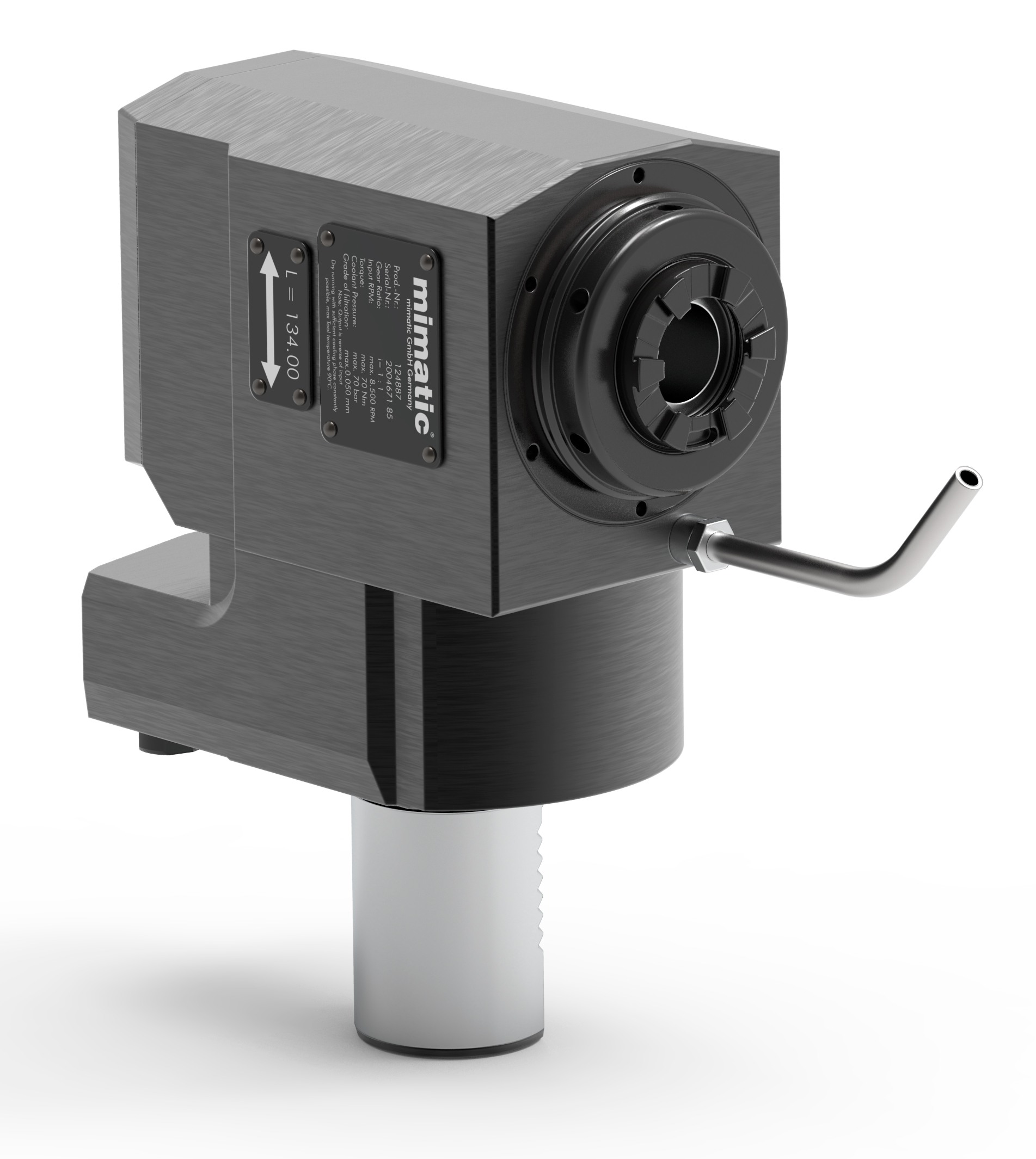 Angetriebenes Werkzeug VDI40 Winkel-Einheit 90° Angetriebenes Werkzeug VDI40 Winkel-Einheit 90°