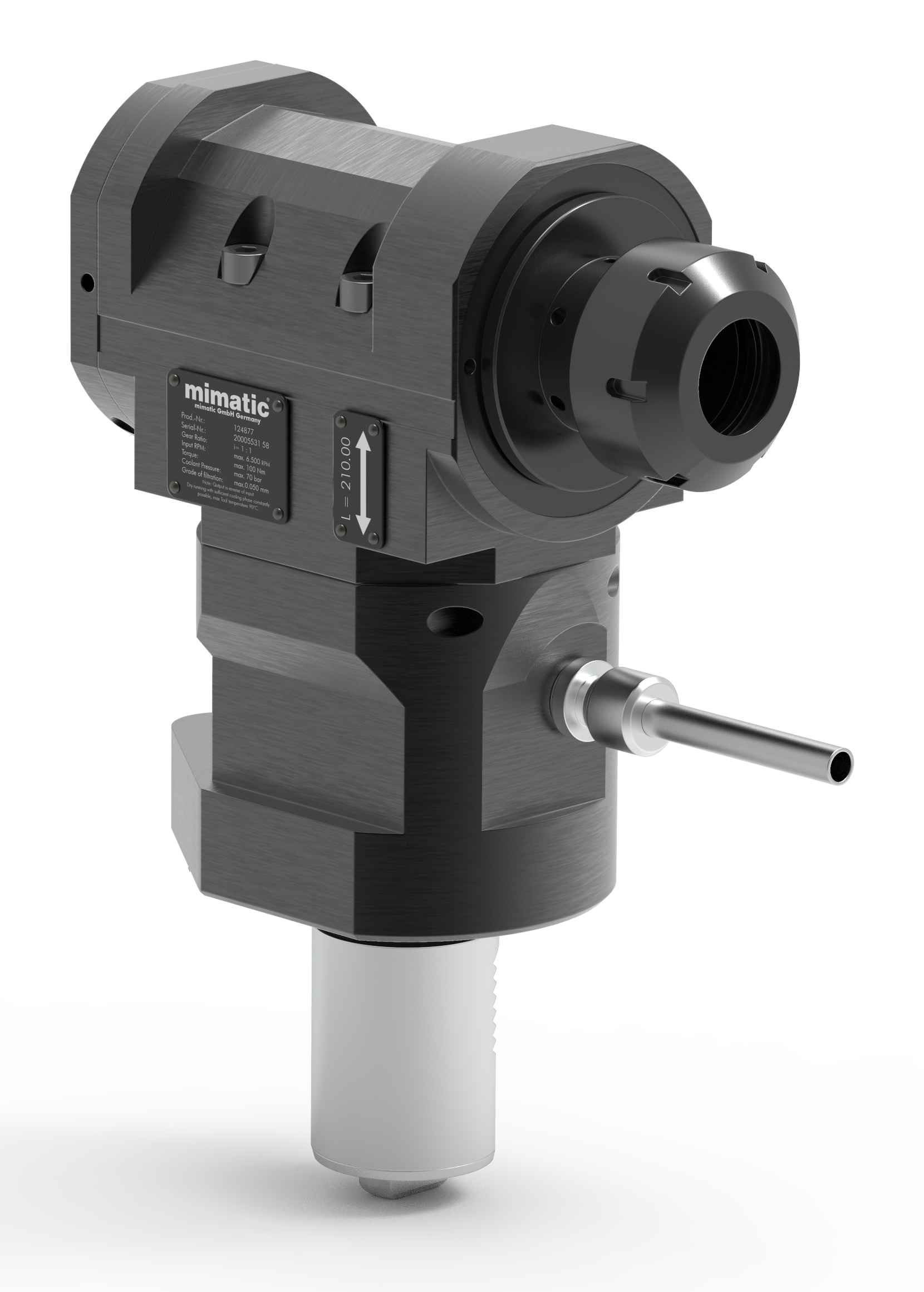 Angetriebenes Werkzeug VDI50 Winkel-Einheit 90° Angetriebenes Werkzeug VDI50 Winkel-Einheit 90°