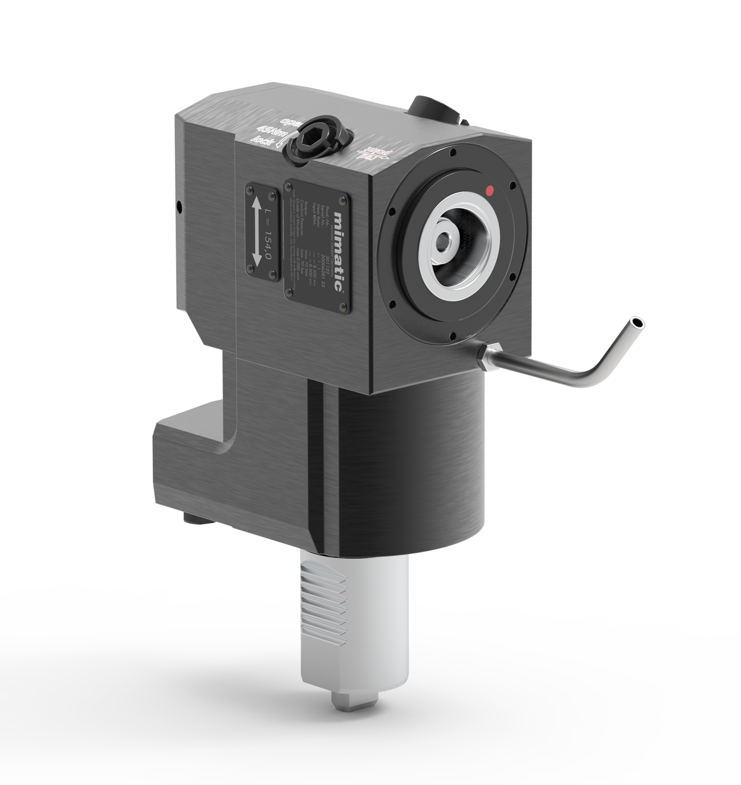 Angetriebenes Werkzeug VDI40 Winkel-Einheit 90° für Gegenspindel Angetriebenes Werkzeug VDI40 Winkel-Einheit 90° für Gegenspindel