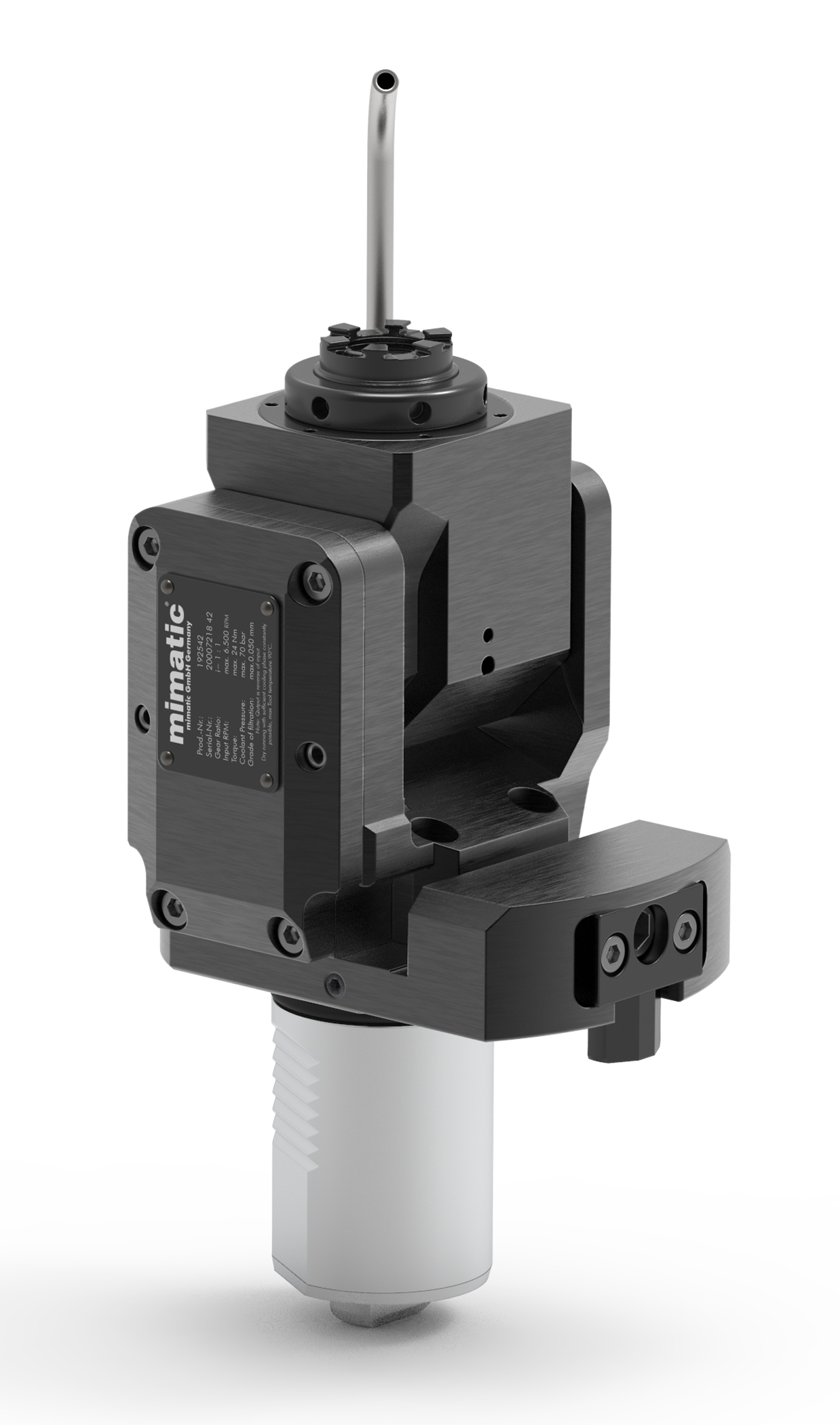 Angetriebenes Werkzeug VDI50 Winkelschwenkeinheit +/- 107° Angetriebenes Werkzeug VDI50 Winkelschwenkeinheit +/- 107°