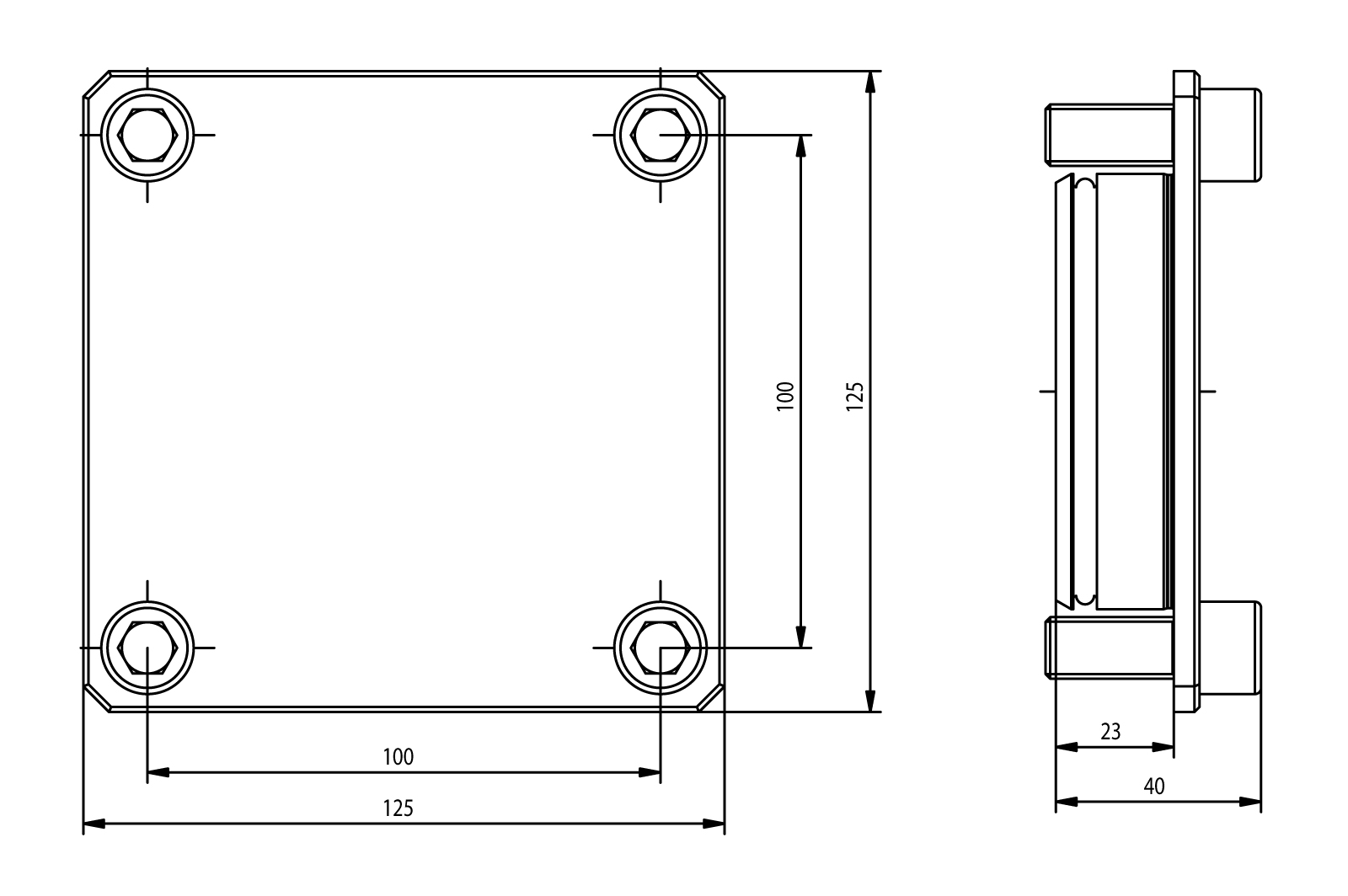 Statisches Werkzeug BMT85 Verschlussstopfen Stahl Statisches Werkzeug BMT85 Verschlussstopfen Stahl