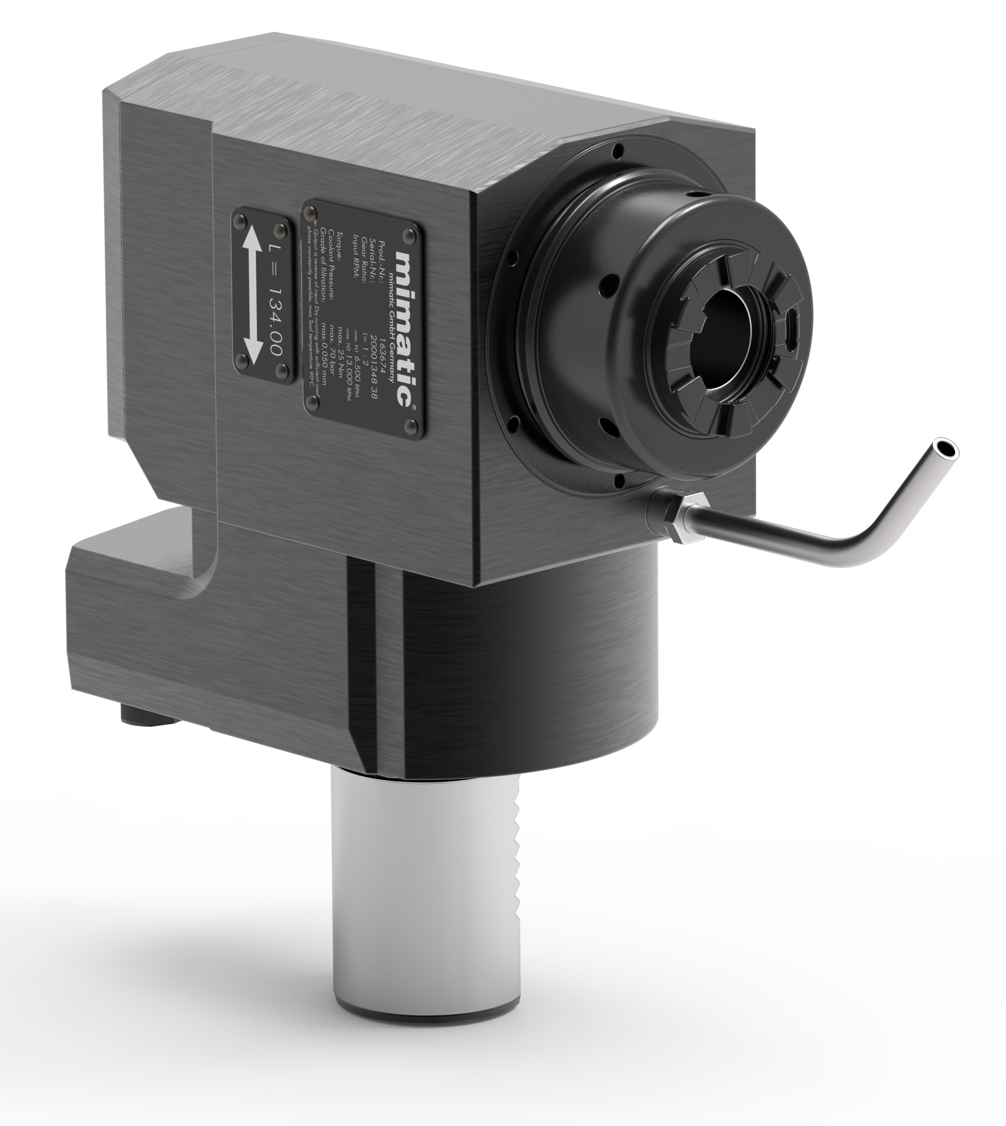 Angetriebenes Werkzeug VDI40 Winkel-Einheit 90° Angetriebenes Werkzeug VDI40 Winkel-Einheit 90°